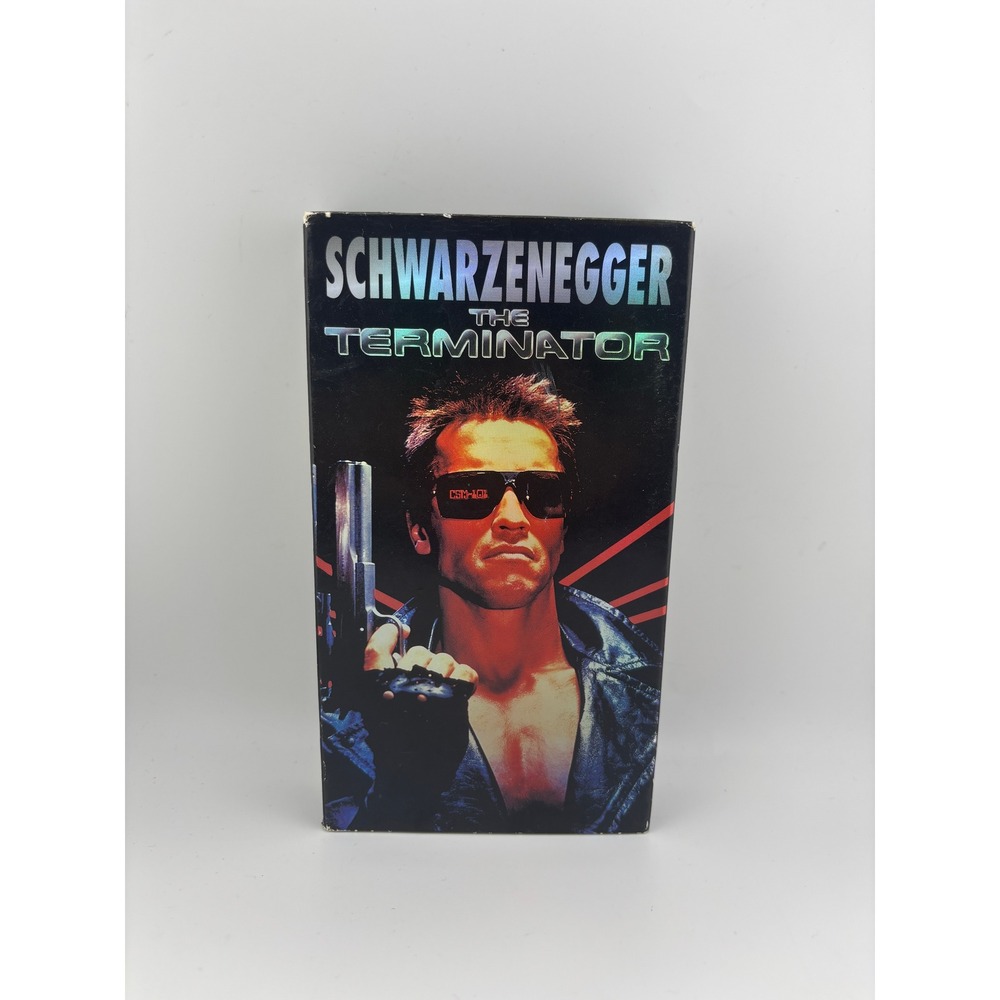 The Terminator VHS Arnold Schwarzenegger Artisan Home Entertainment 11276 1984